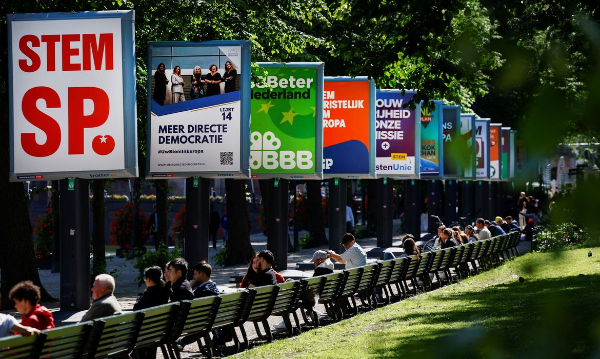 Holanda dá início a quatro dias de eleições para o Parlamento Europeu