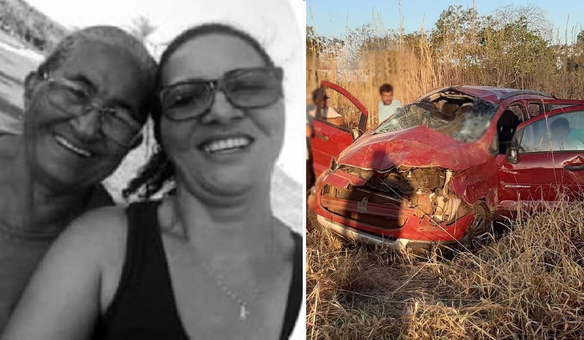 Mãe e filha que morreram após carro capotar na TO-080 são identificadas