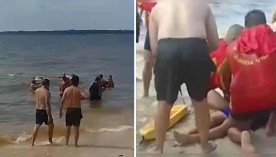 Adolescente de 16 anos morre após pular de píer em praia no Pará; Vídeo