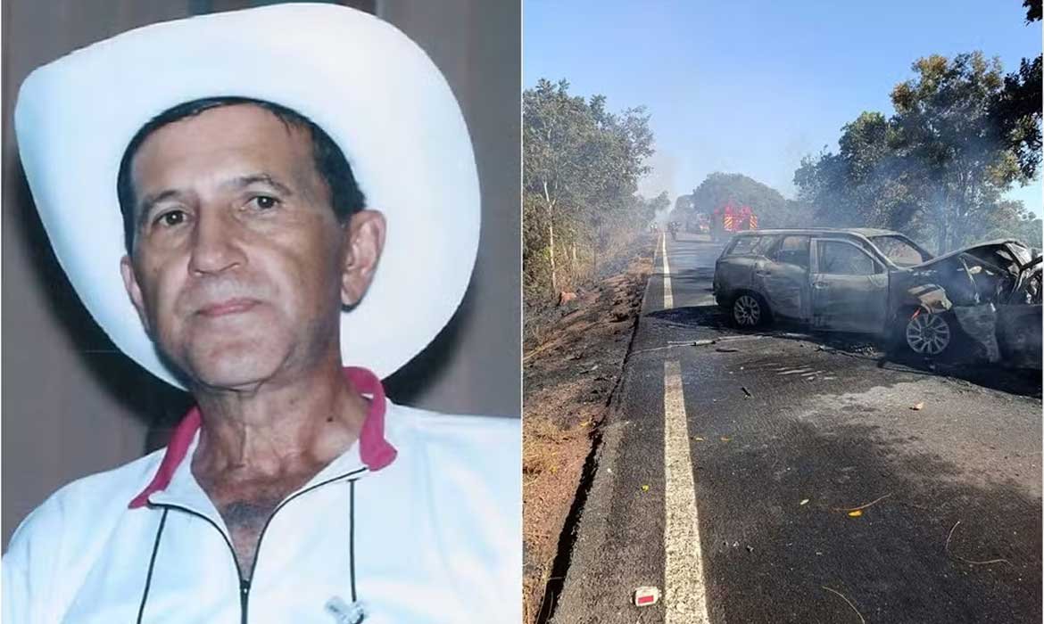 Ex-prefeito morre após acidente que matou outro motorista carbonizado em rodovia de Goiás