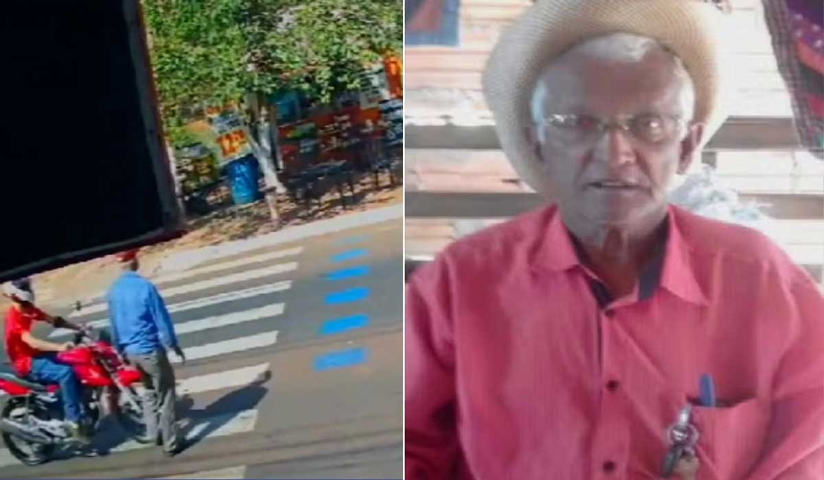 Pastor morre após ser atropelado por motociclista de 17 anos em faixa de pedestre; Vídeo