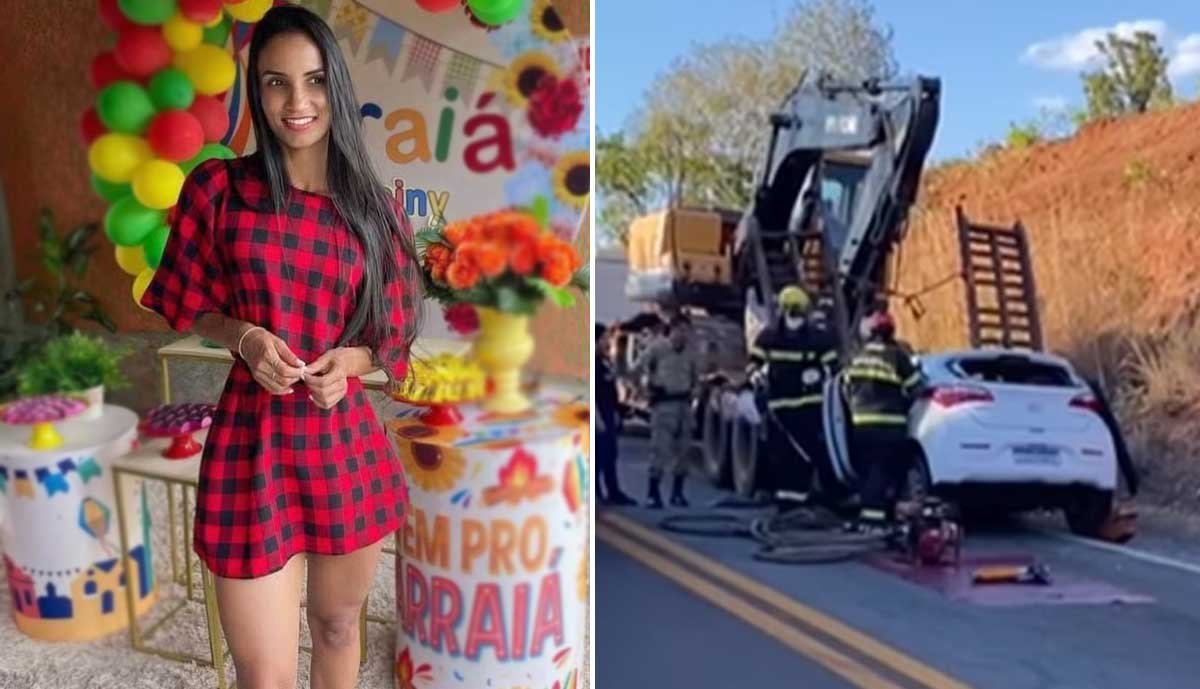 Engenheira civil que morreu após carro bater em caminhão parado estava indo para formatura de amiga