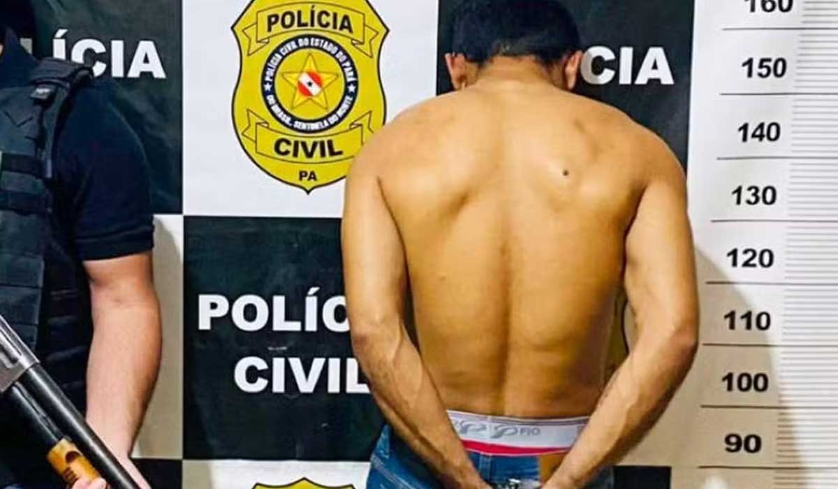 Suspeito de estuprar enteada de 4 anos e filmar os abusos é preso no Pará