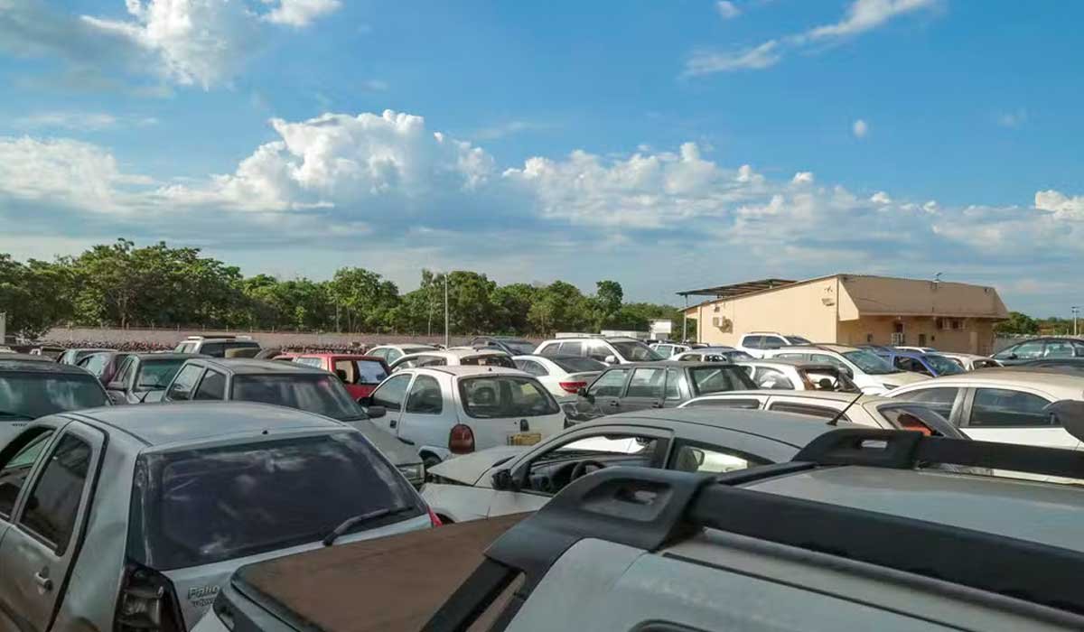 Detran vai leiloar mais de 1,5 mil veículos com lances a partir de R$ 10 em Palmas; saiba mais