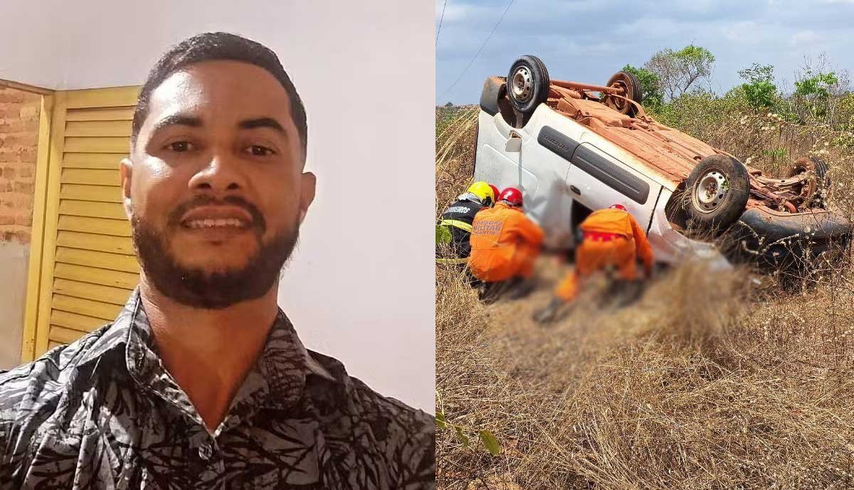 Motorista que morreu em capotamento na TO-341 transportava carga para supermercado no momento de acidente
