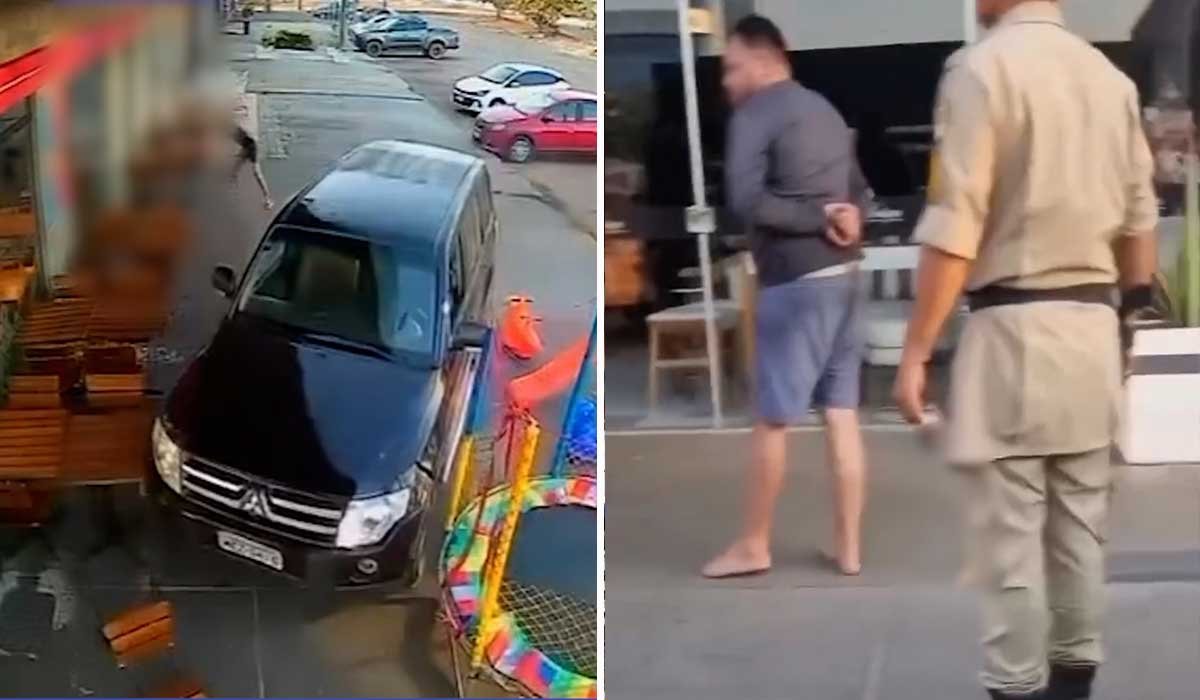 Advogado é preso suspeito agredir companheira e tentar atropelar homem com caminhonete; Vídeo