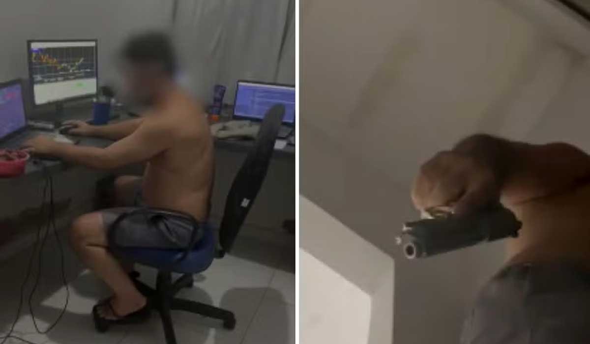 Homem é preso após quebrar o nariz de esposa grávida durante briga em Goiás; Vídeo