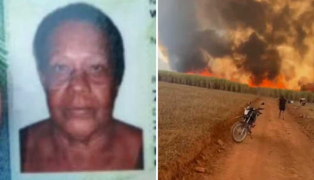 Vídeo: Fazendeira morre queimada ao tentar conter incêndio na própria terra em Goiás