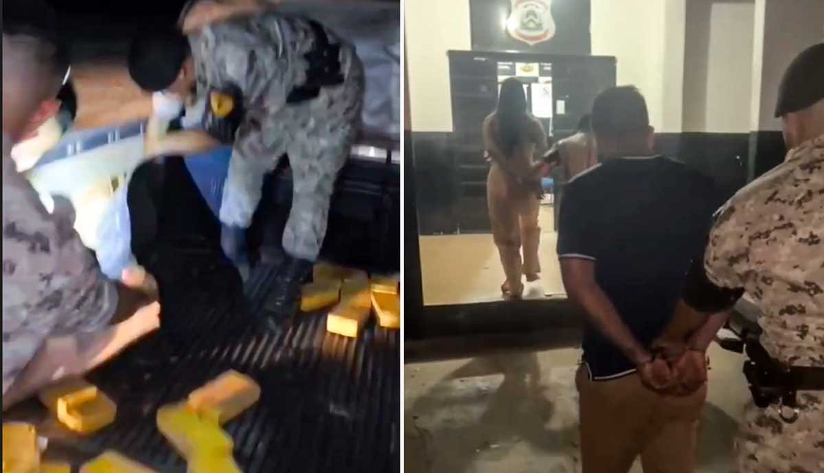 Carga milionária: Casal é flagrado com 86 kg de crack, avaliada em R$ 1,6 milhão escondidos em carro