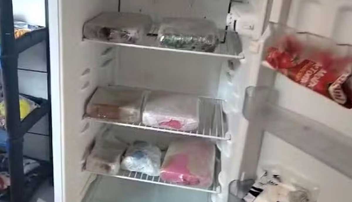 Dupla é presa após ser flagrada com drogas em saco de farinha e até dentro de geladeira; Vídeo