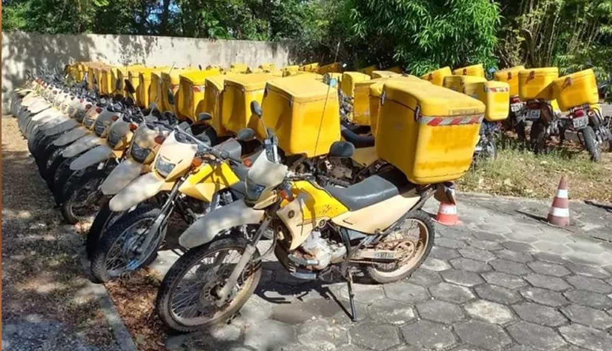 Correios lançam edital para leilão online de motocicletas e furgões; confira