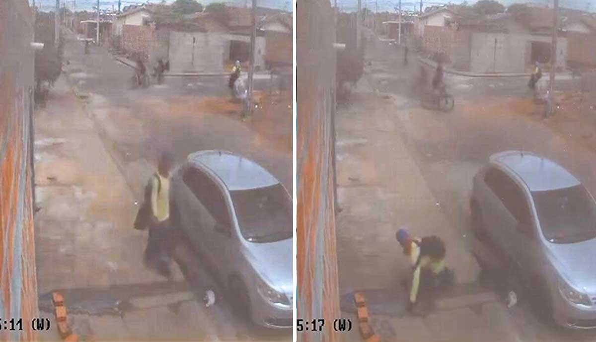 Gari é confundido com rival de criminosos e é baleado enquanto trabalhava; Vídeo
