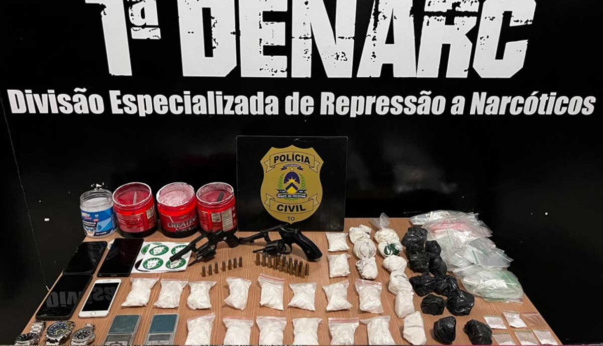 Três são presos, 2kg de cocaína é apreendida e esquema de delivery de drogas é desarticulado pela polícia