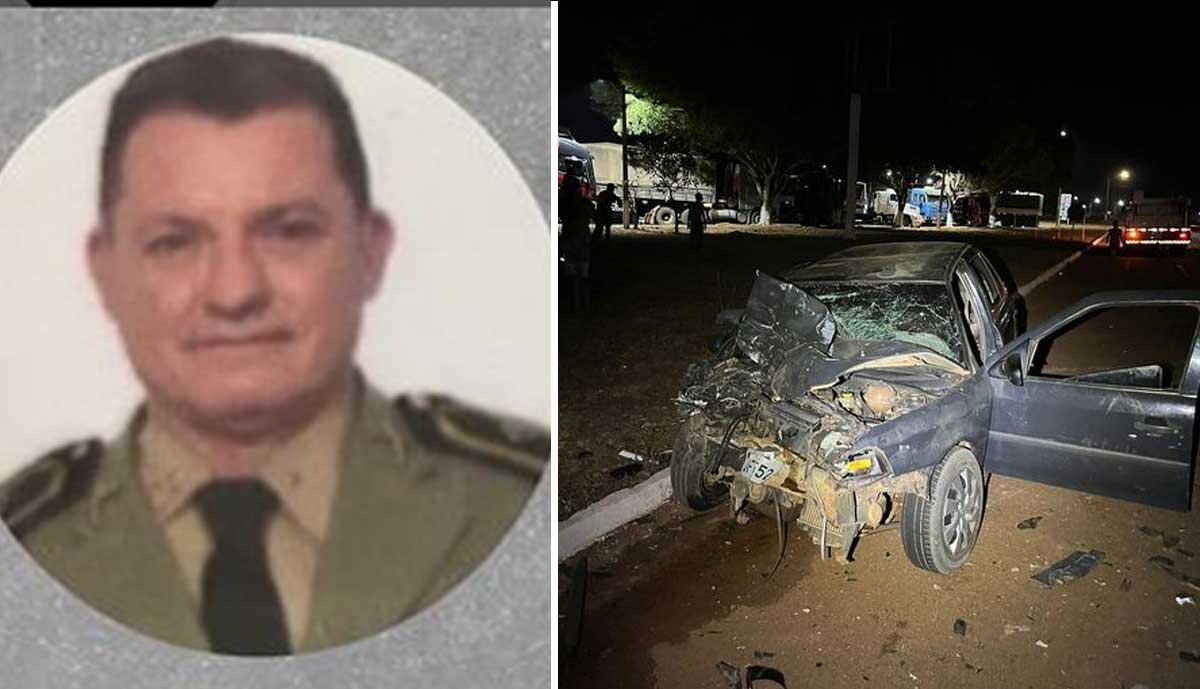 Dois morrem após batida entre carro e caminhão TO-255; um deles era policial militar