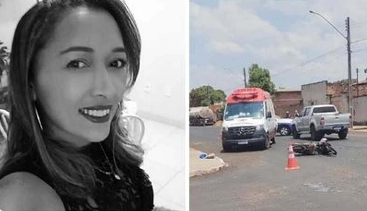 Motociclista morre após moto ser atingida por caminhonete no sul do Tocantins