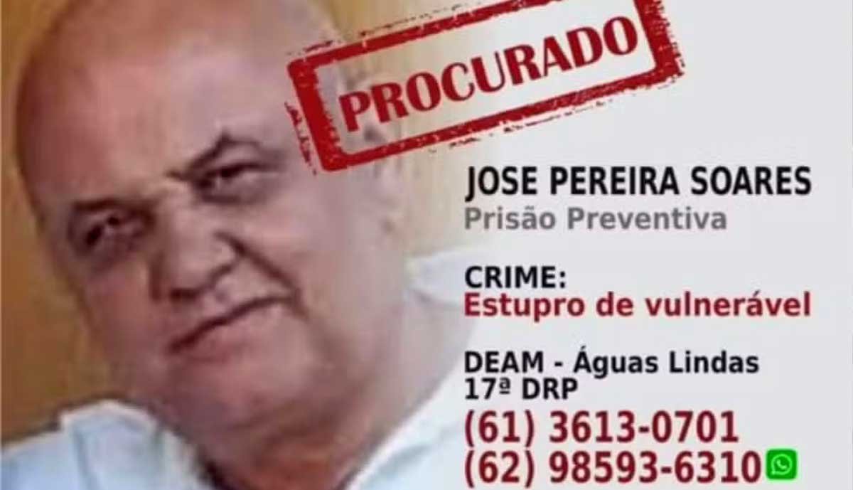Ex-prefeito de cidade em Goiás é procurado por suspeita de estuprar crianças