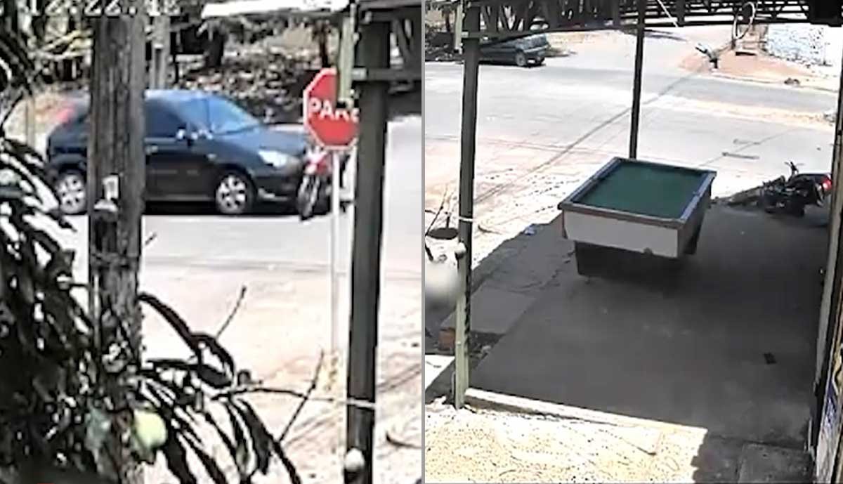 Motociclista tem perna decepada após colidir com carro em avenida na região sul de Palmas