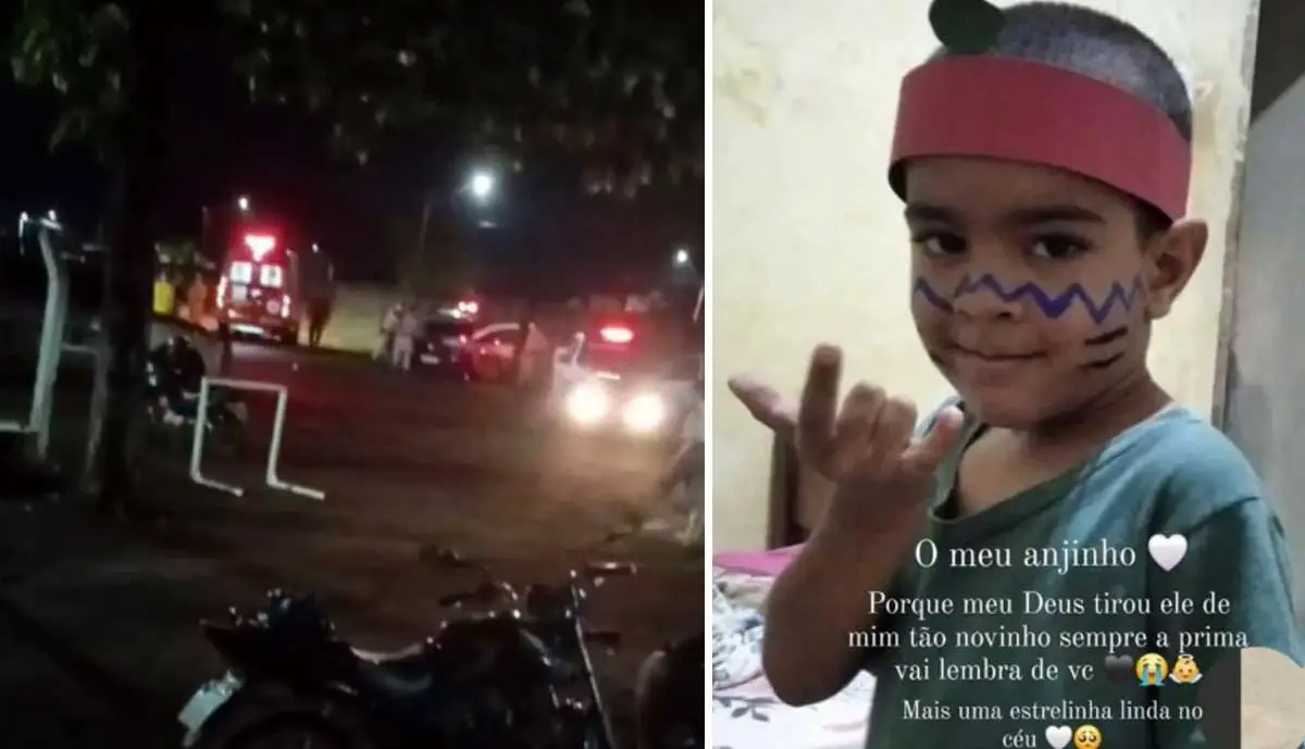 Menino de 6 anos morre com tiro acidental na cabeça após pegar arma de PM dentro de carro