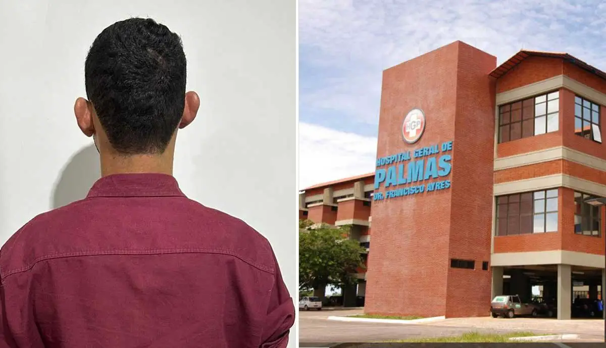 Suspeito de furtos no maior hospital público do Tocantins é preso em flagrante