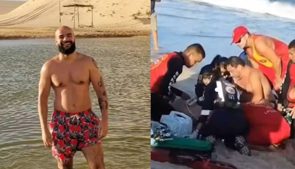Turista morre afogado durante lua de mel em praia no Ceará - Sou Mais Notícias