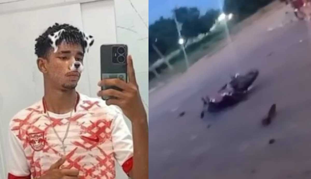 Jovem morre e adolescente fica ferida após moto que eles estavam colidir com carro em cruzamento - Sou Mais Notícias