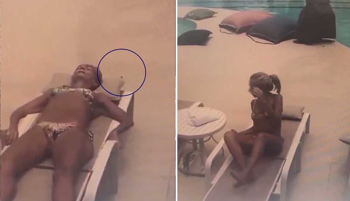 Vídeo: Mulher é atingida de raspão por bala perdida enquanto pegava sol em condomínio - Sou Mais Notícias