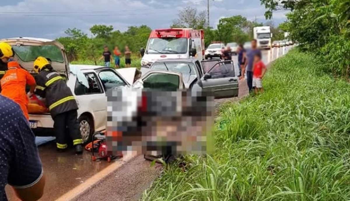 Batida entre dois carros mata idoso e outras oito pessoas ficam feridas na TO-050 - Sou Mais Notícias