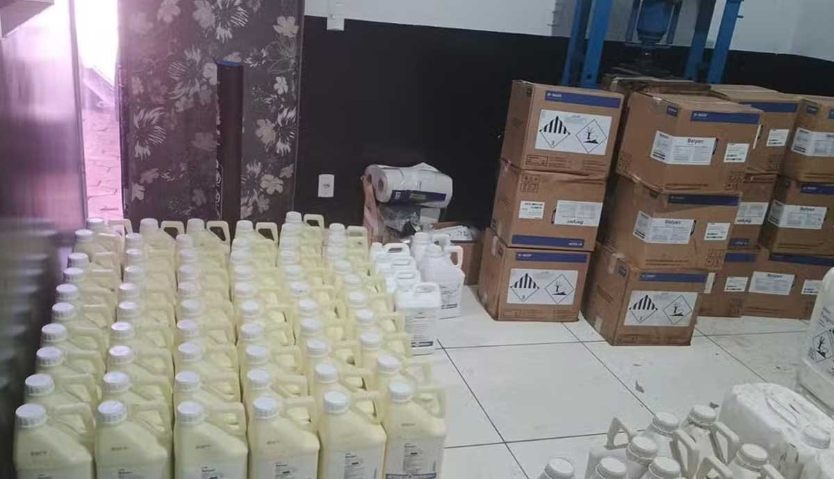 Defensivos agrícolas avaliados em R$ 900 mil são recuperados após perseguição e troca de tiros - Sou Mais Notícias
