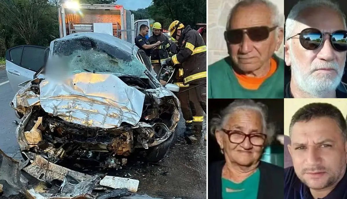 Acidente envolvendo dois veículos mata quatro pessoas da mesma família em rodovia de Goiás - Sou Mais Notícias