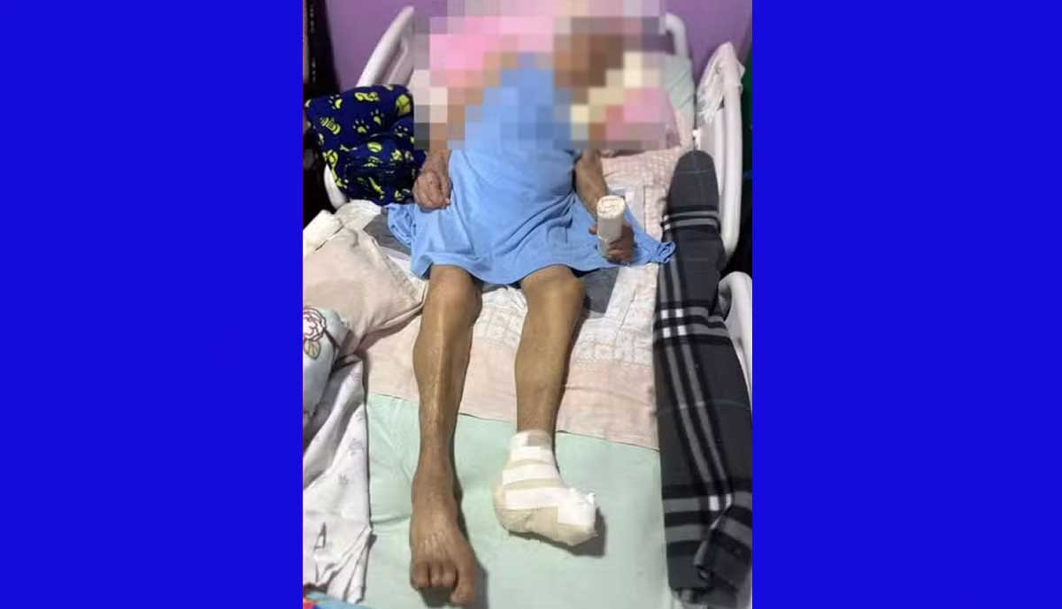 Idosa de 103 anos tem pé amputado por enfermeira em casa e sem anestesia - Sou Mais Notícias