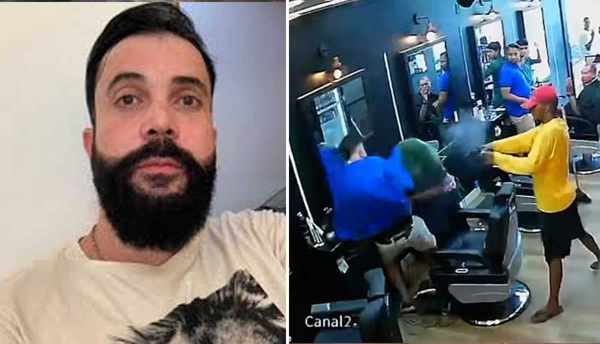 Policial do Piauí é baleado dentro de barbearia durante assalto em cidade do Maranhão; Vídeo - Sou Mais Notícias