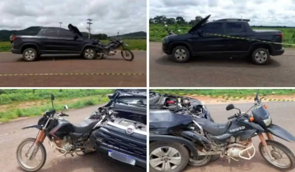 Motorista envolvido em acidente que matou casal e deixou moto cravada em motor de carro vai responder por homicídio culposo