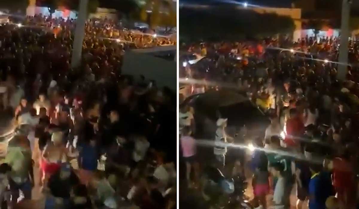 Vídeo: Multidão lincha suspeito de assassinar criança de 2 anos após retirá-lo de viatura da polícia