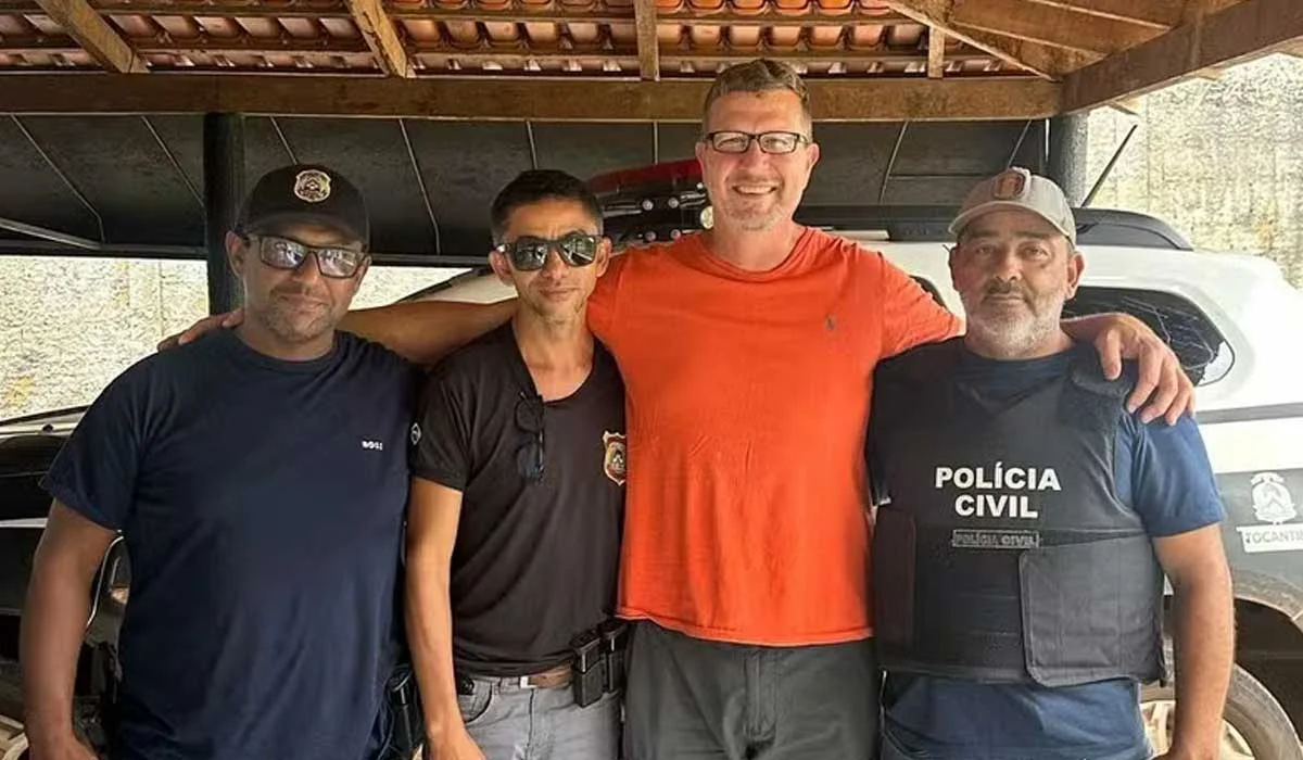 Norte-americano que ficou preso em fazenda no TO após promessa de conhecer o Brasil com tudo pago é resgatado