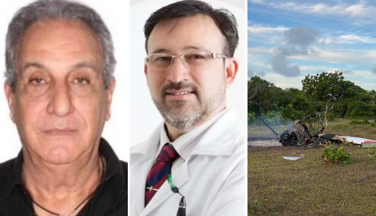 Empresário morre e bioquímico fica ferido após avião cair e pegar fogo na na Bahia - Sou Mais Notícias