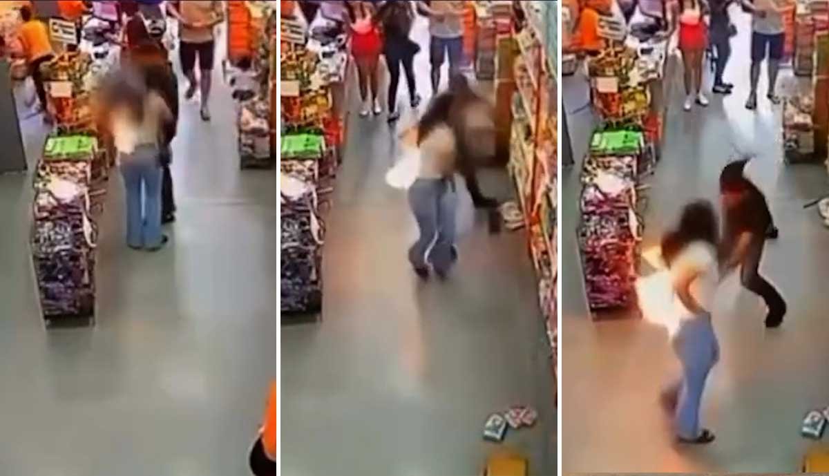 Vídeo: Aparelho celular explode no bolso de mulher que fazia compras em Goiás - Sou Mais Notícias
