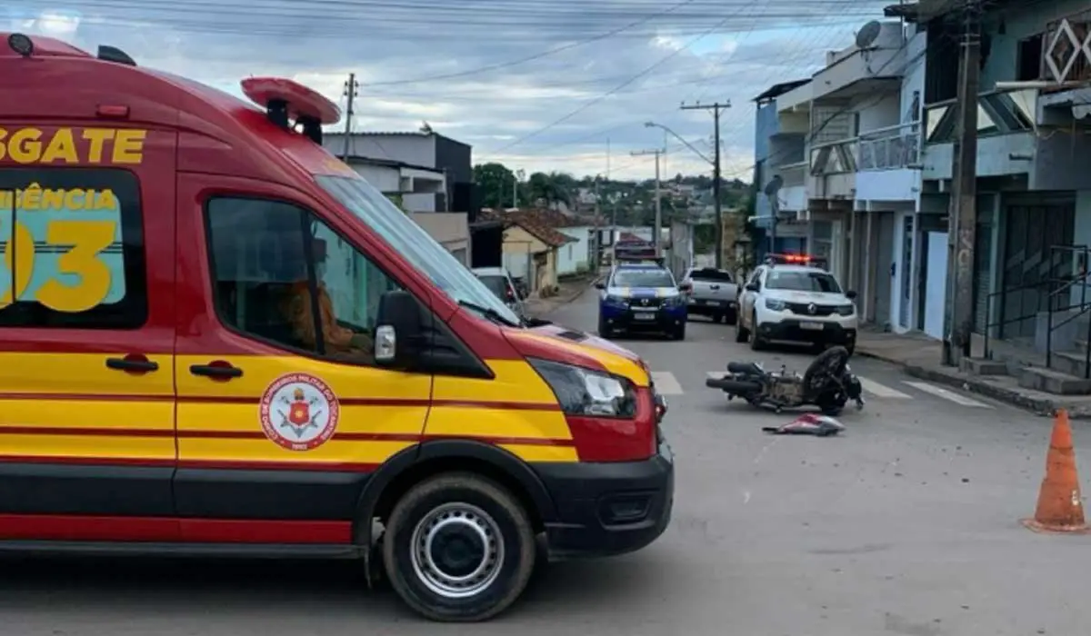 Motociclista morre após colidir com carro em cruzamento no sudeste do Tocantins