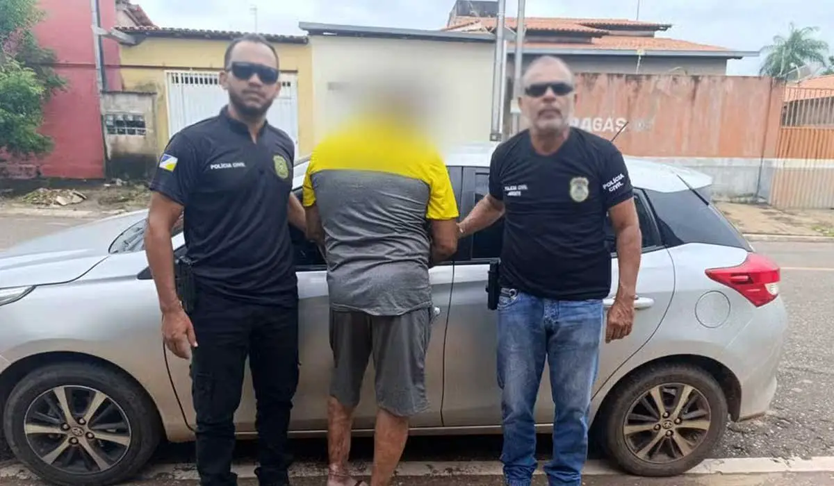 Polícia prende homem condenado por estuprar criança de 11 anos após oferecer carona na saída de escola