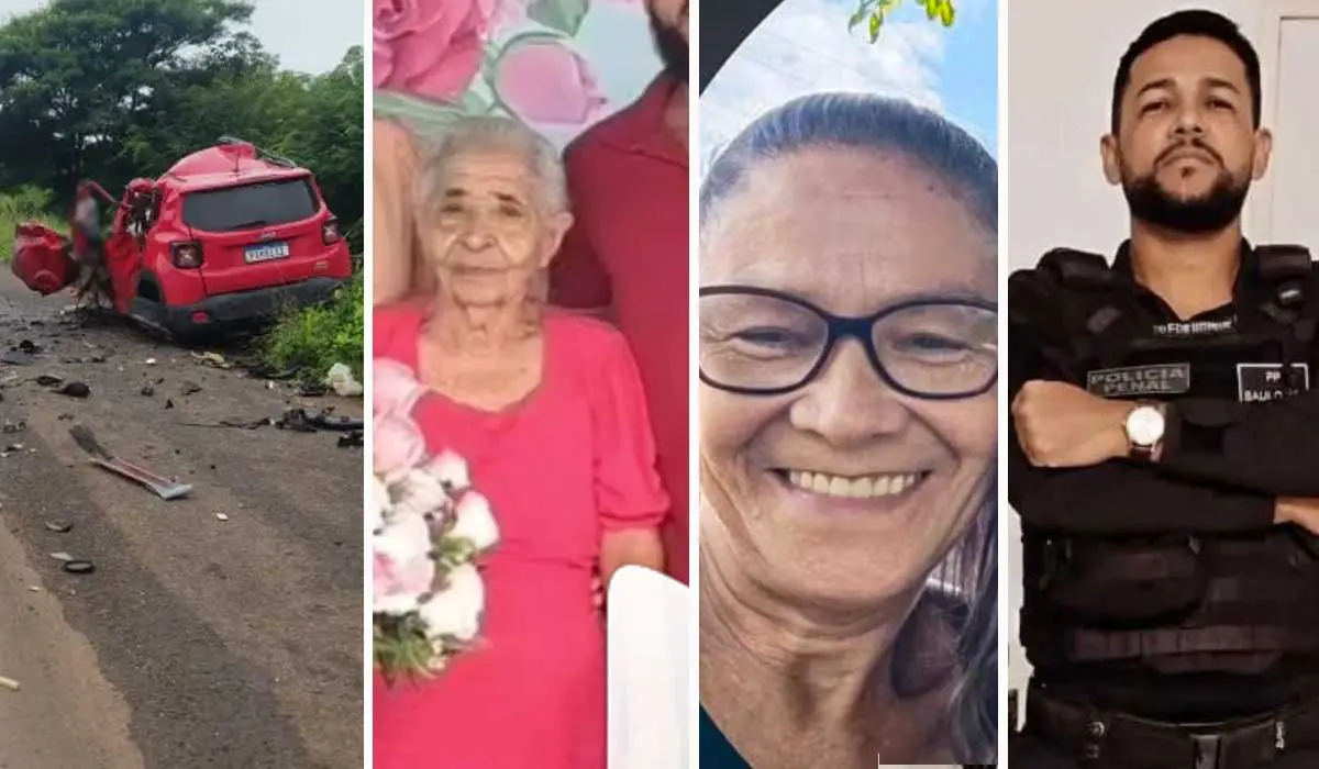 Acidente que matou policial penal, mãe e avó aconteceu durante tentativa de ultrapassagem