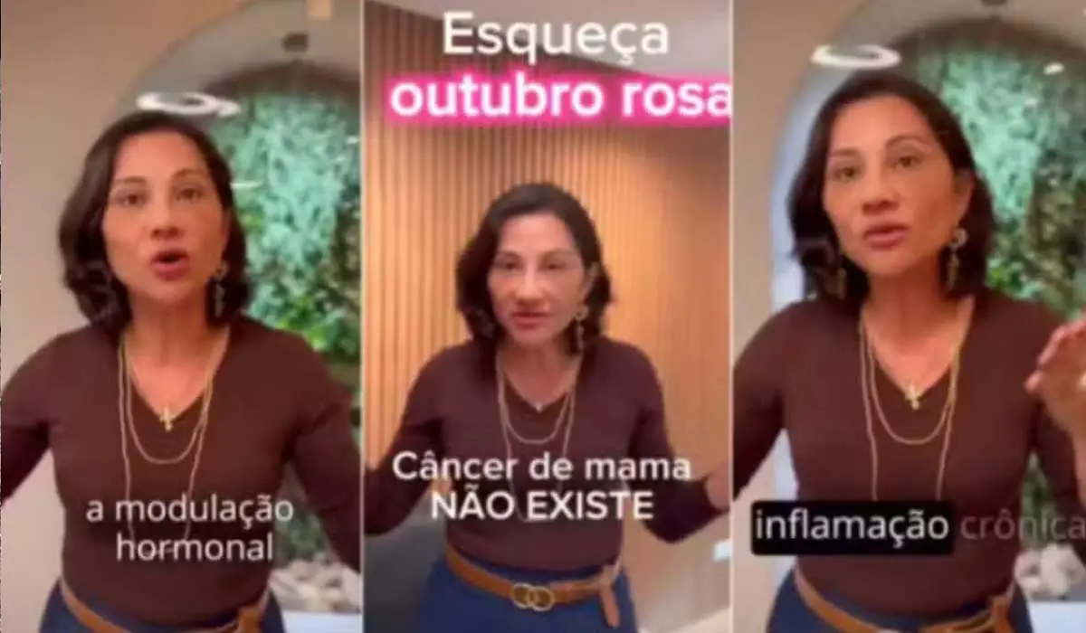 Médica que postou fake news sobre câncer de mama é impedida de exercer medicina por 6 meses