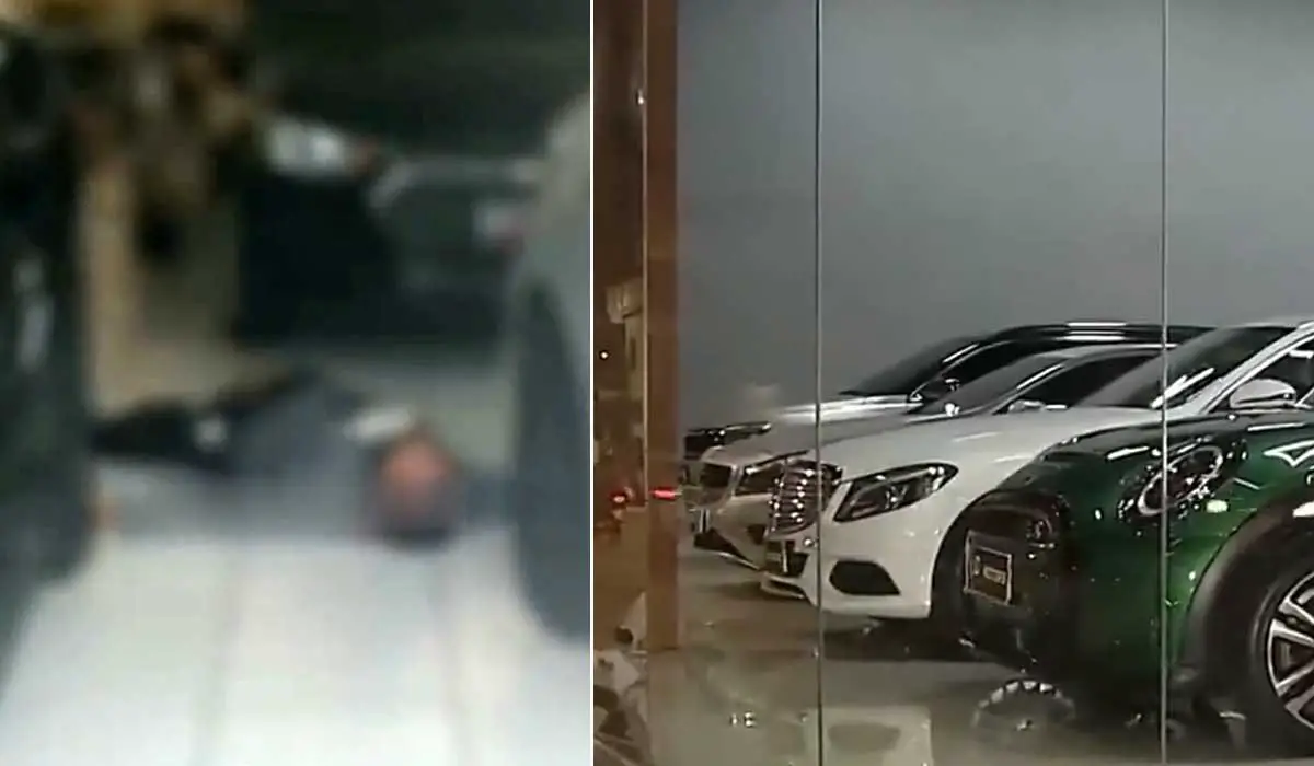 Assaltante tenta roubar cordão de cliente e acaba morto a tiros dentro de concessionária no Pará