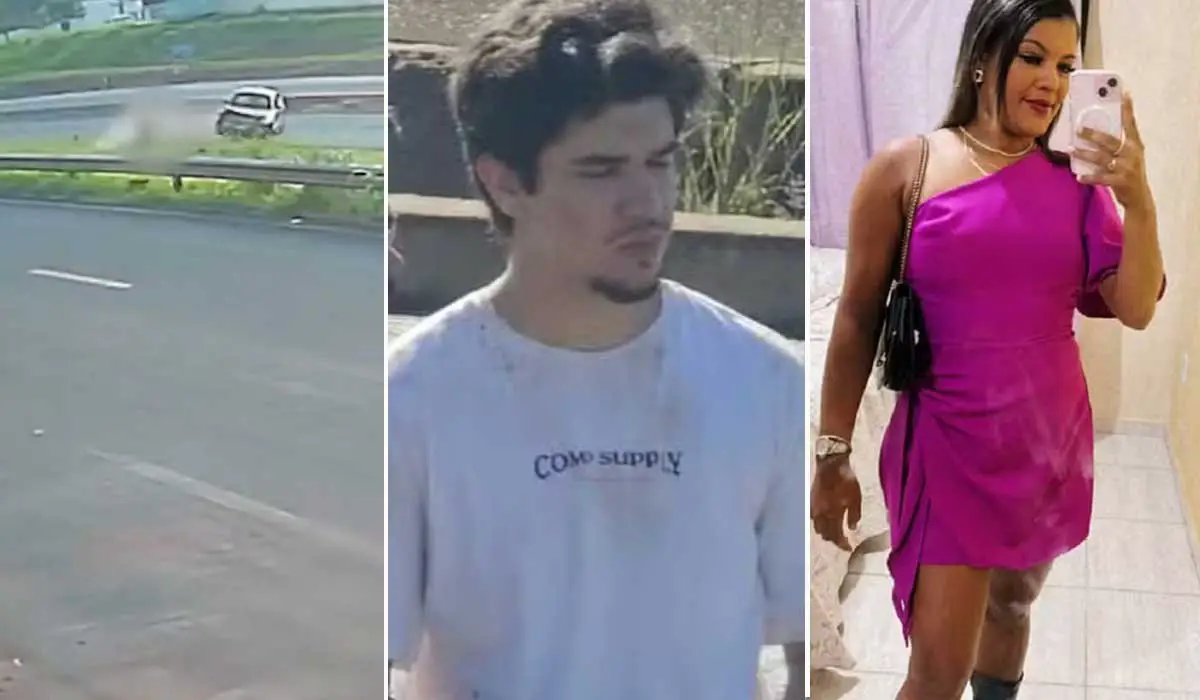 Vídeo mostra momento que motorista de BMW, sem CNH e em alta velocidade atinge e mata motociclista