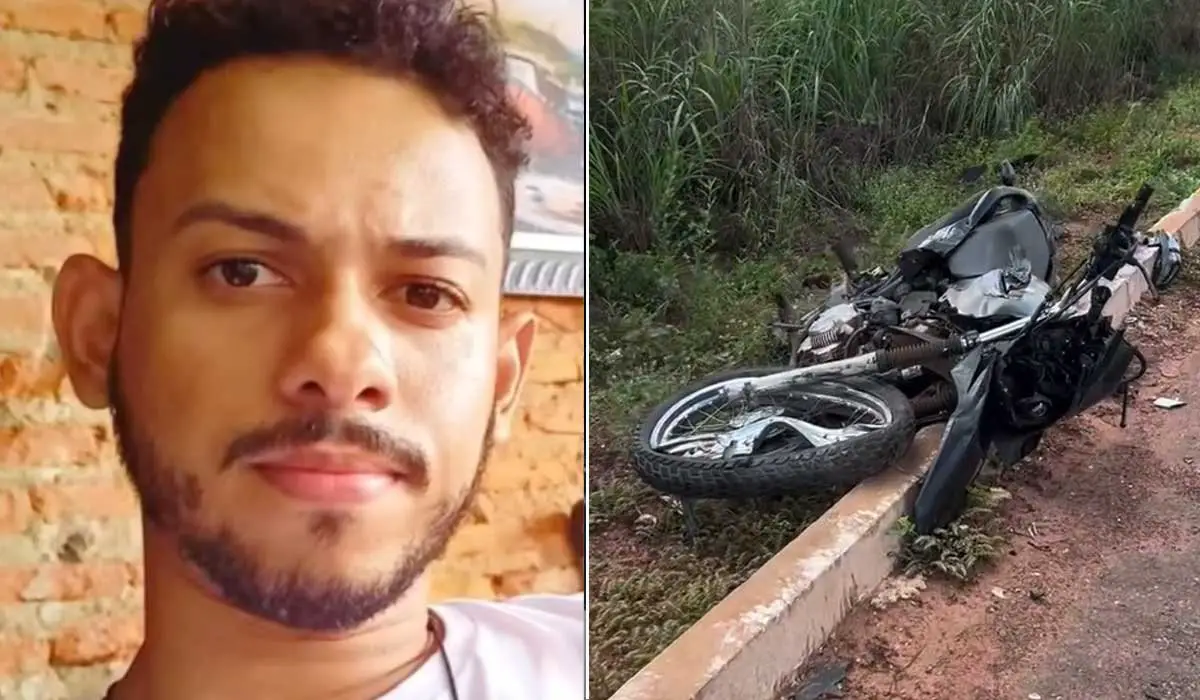 Motociclista morre ao ter braço decepado após bater de frente com carro na BR-153