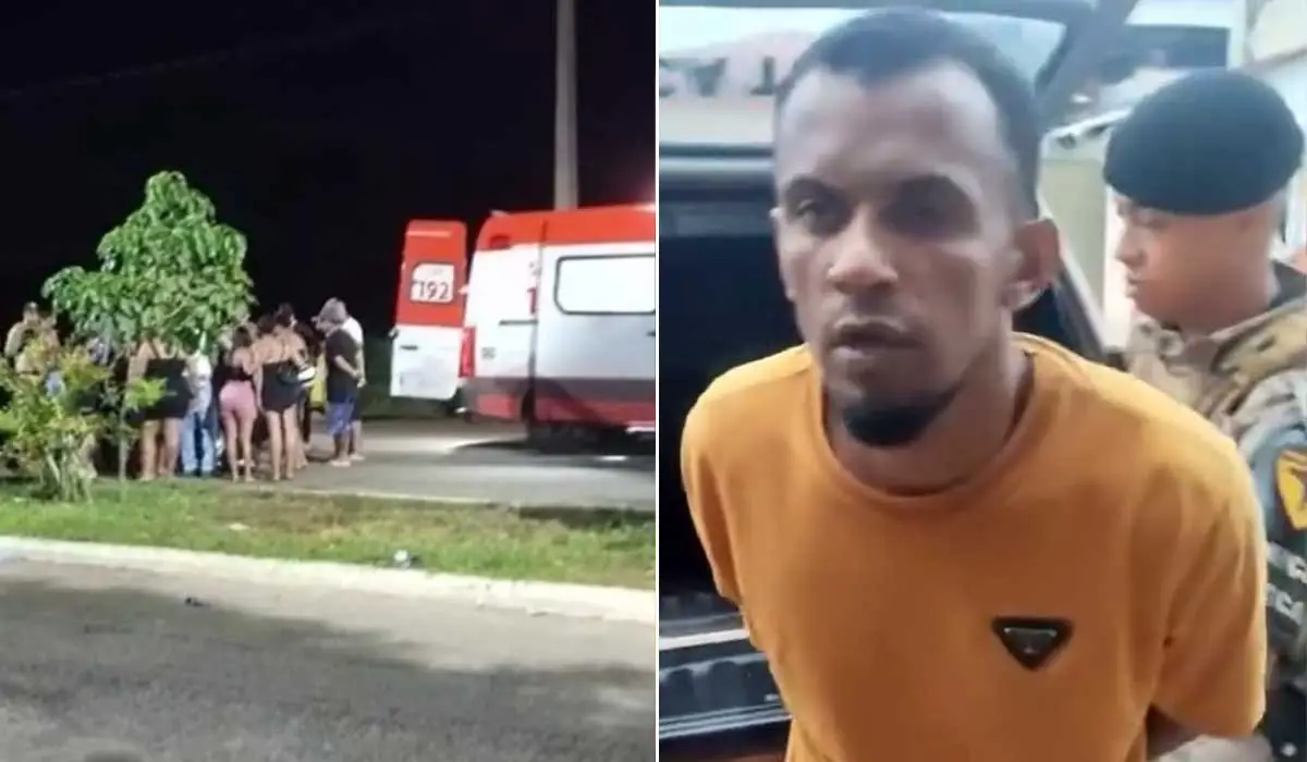 Jovem é morto a tiros durante festa e suspeito é preso após tentar fugir pulando telhado de casa
