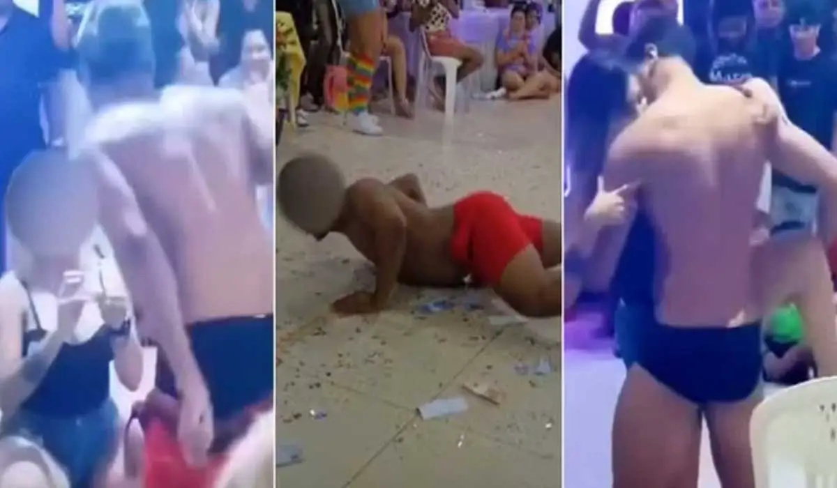 Gincana de prefeitura do MA com gogo boys fazendo stripper causa polêmica na web; Vídeo